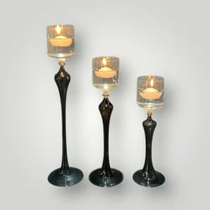 Cam Kadeh Mumluk Siyah