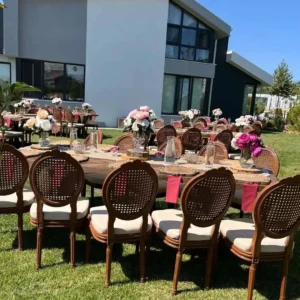 Kahverengi Hazeran Sandalye