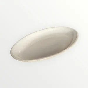 Oval Melamin Sunum Tabağı Beyaz